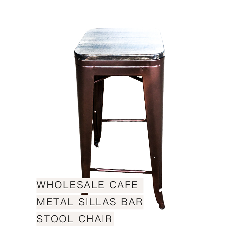 KINGNOD Best Selling Metal Stool Bar Stool outdoor bistro chairs