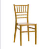 Gold Wedding Hotel Restaurant Tiffany Metal Chair China Chiavari Sillas C-483 - Image 2