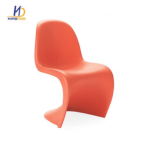 Kingnod Elegant Restaurant Outdoor Plastic Chairs Streamline Design Restaurant Chairs