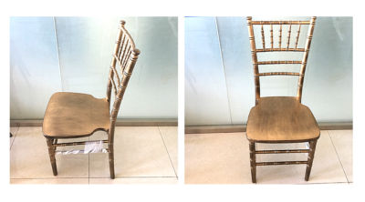 Popular Old Gold Wood Chiavari Chair