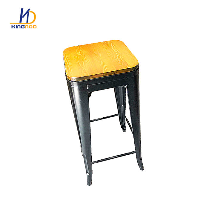 KINGNOD Best Selling Metal Stool Bar Stool outdoor bistro chairs