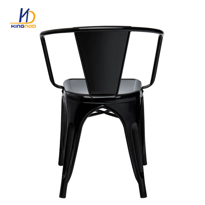 KINGNOD Bistro Cafe Restaurant Dining Chair with Armrest