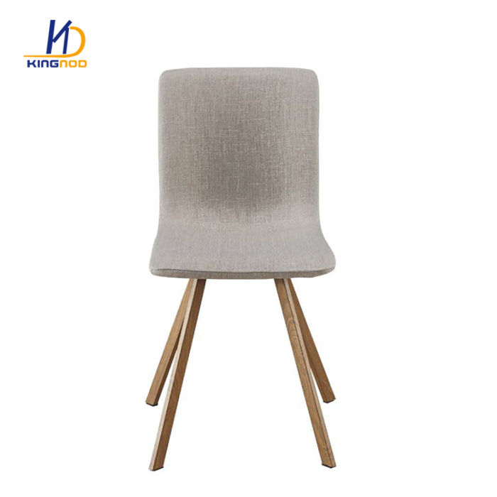 KINGNOD Hot Sale Cheap Metal Stool Royal Dining Fabric Chair