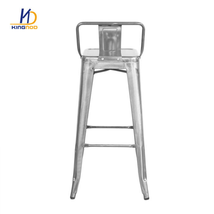 KINGNOD Hot sale stackable Tabouret de Bar Stool Chair With Back