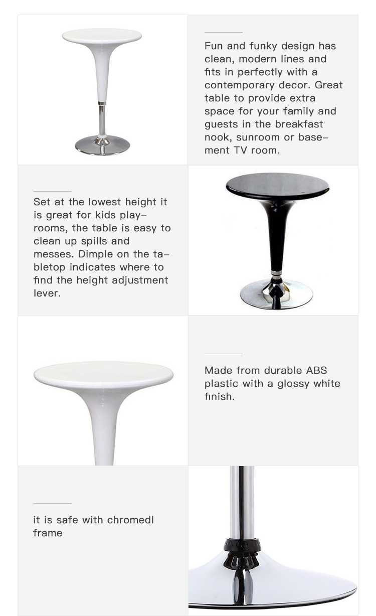 KINGNOD Modern Bar Furniture High Bar High Top Bar Tables