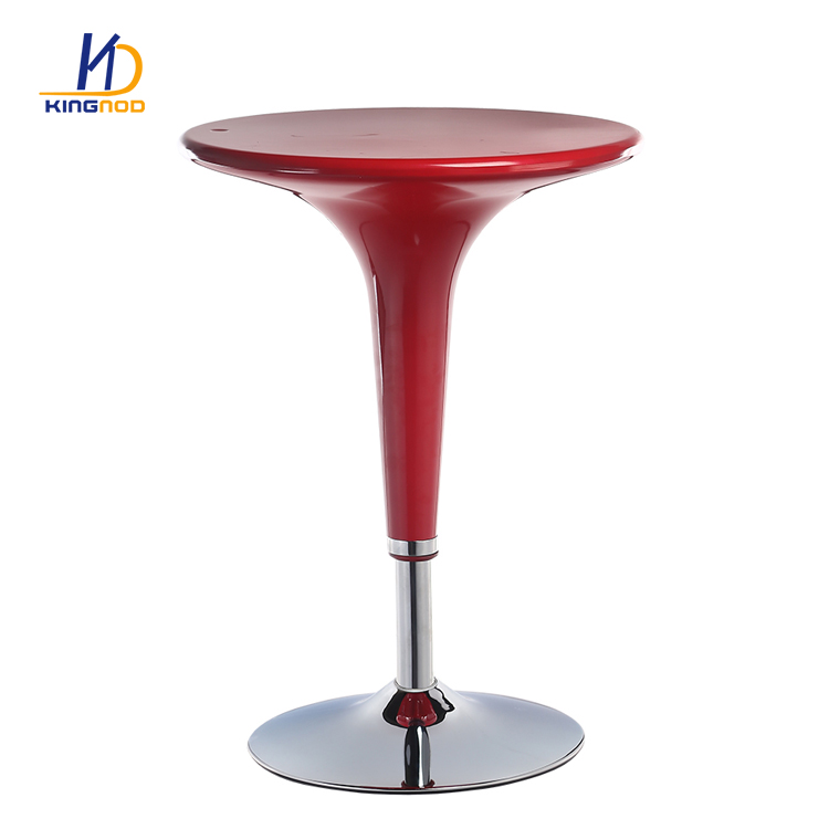 Modern Bar Furniture High Top, Red Pub Table And Stools