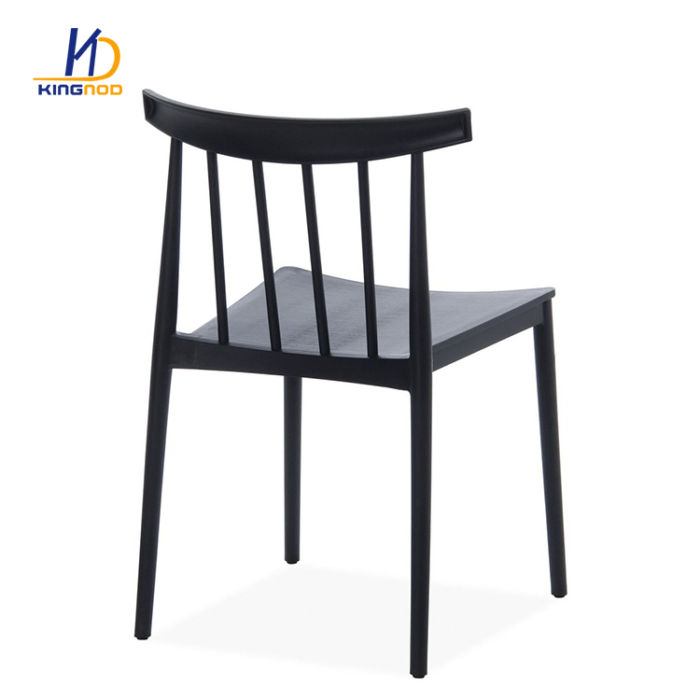 KINGNOD Modern PP Plastic Stackable Dining Hard Plastic Chairs