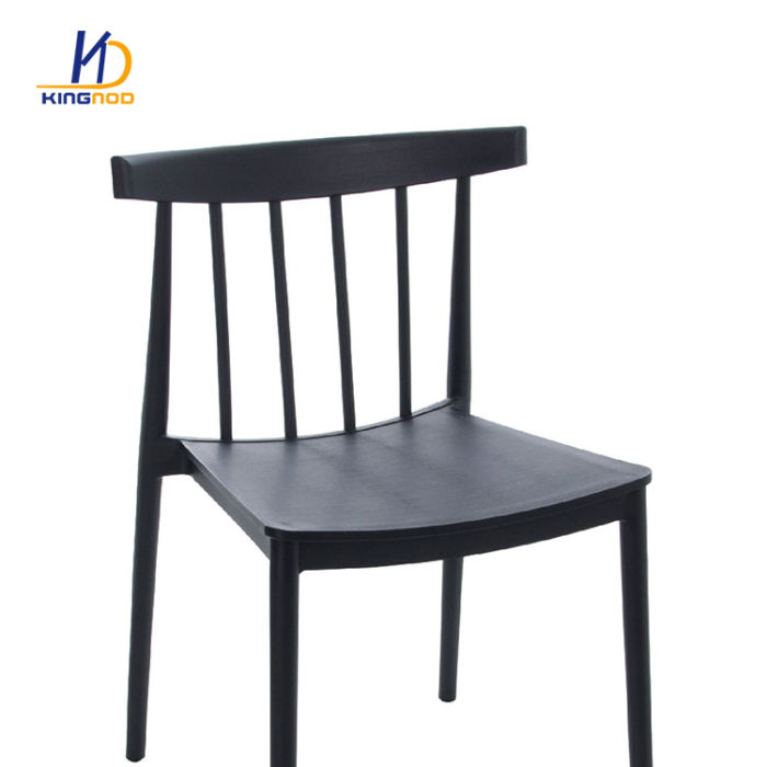 KINGNOD Modern PP Plastic Stackable Dining Hard Plastic Chairs