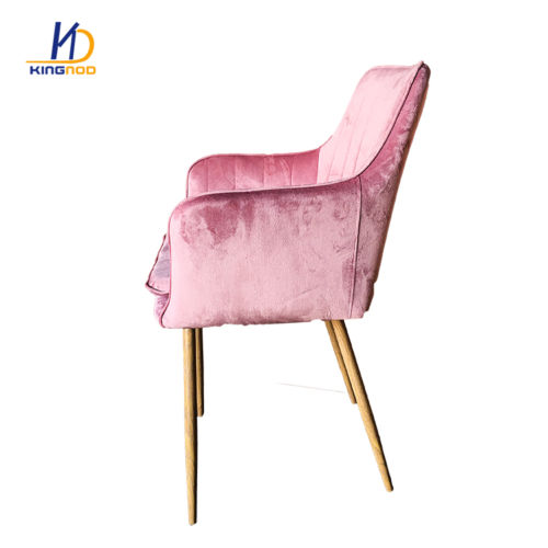 KINGNOD OEM Metal Velvet Upholstery armchairs for the living room