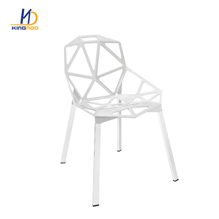 KINGNOD modern plastic leisure side chair for living room dining chair