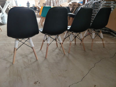 Factory PU Leather Dining Chair plastic Modern