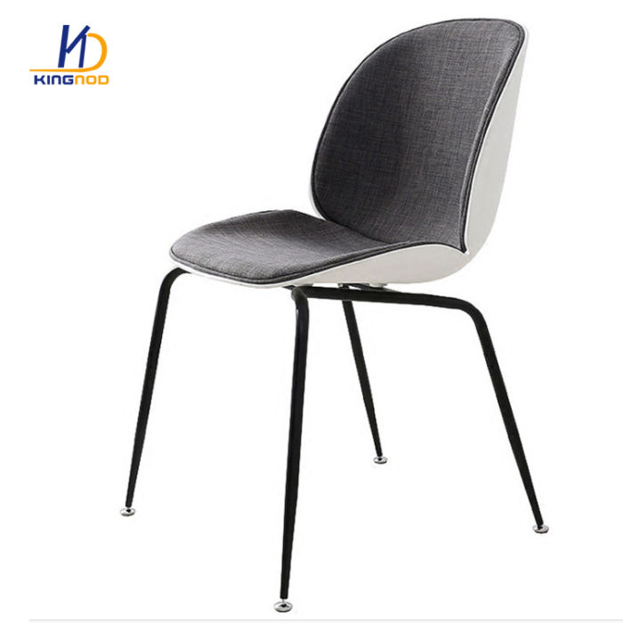 Direct factory wholesale modern pp plastic office furniture chair with metal leg
