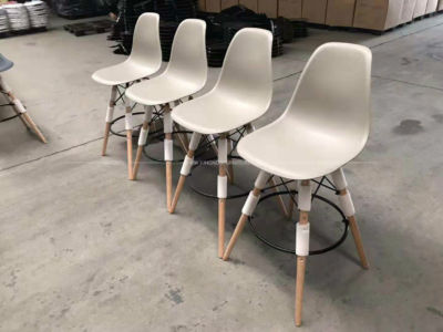 Free sample Wholesale Luxury French Italian Modern Plastic Dining Chair