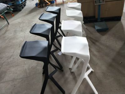 High Quality Stackable Creative Shark Bar Stool High Seat Bar Chair