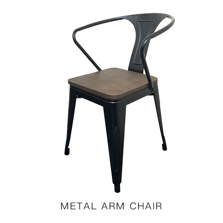 Industrial Design Metal Bistro Stackable Cafe Tolix Metal Chair