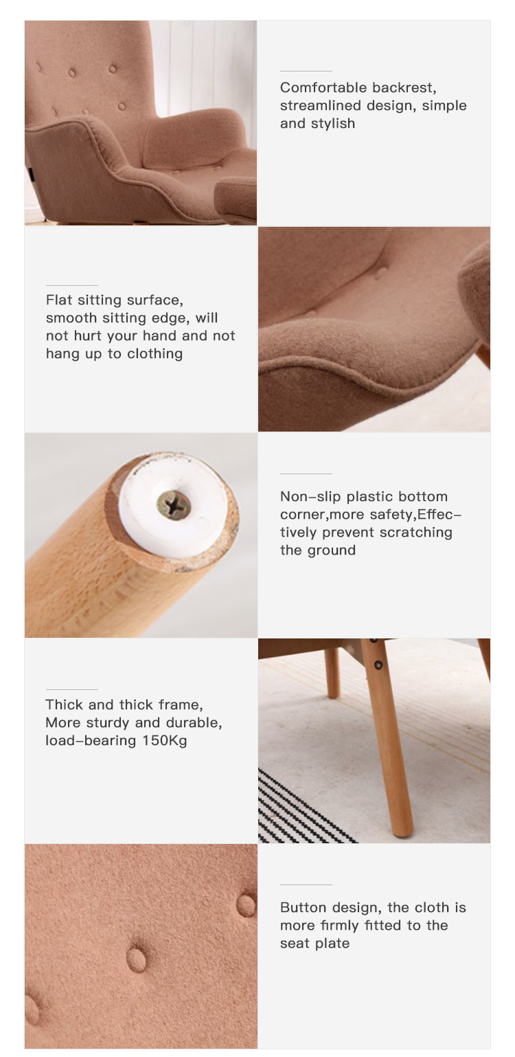 Leisure Designer Velvet Seater fabric sofa chair