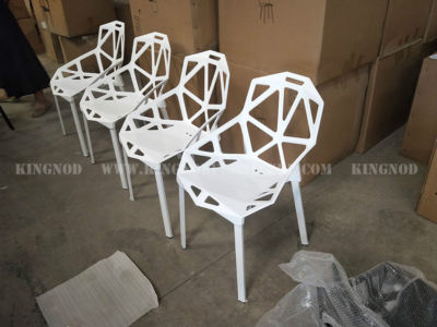 Modern Plastic Living Room Dining Leisure Side Chair