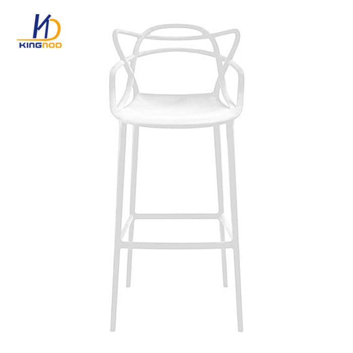 New Design Commercial Bar Furniture Height Stool Plastic Counter Chair