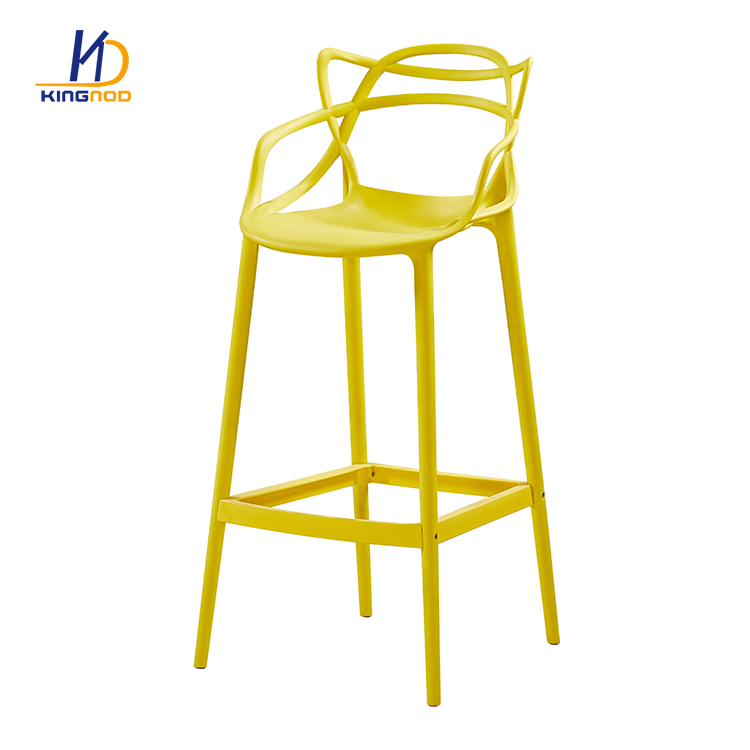 New Design Commercial Bar Furniture Stool Plastic Counter Chair