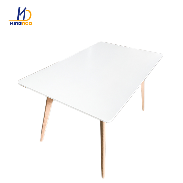 Office Living Room Restaurant Cheap Simple Mdf Rectangle Dining Table