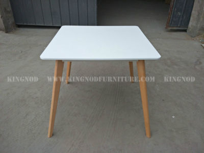 Restaurant Dining Room MDF Top Square Wooden Dining Table Designs