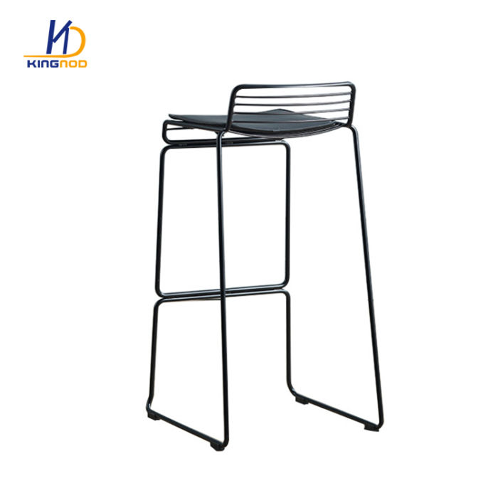 Wedding Party Used Hot Sale Good Quality China Metal durable and sturdy Stool Chair For Bar Furniture