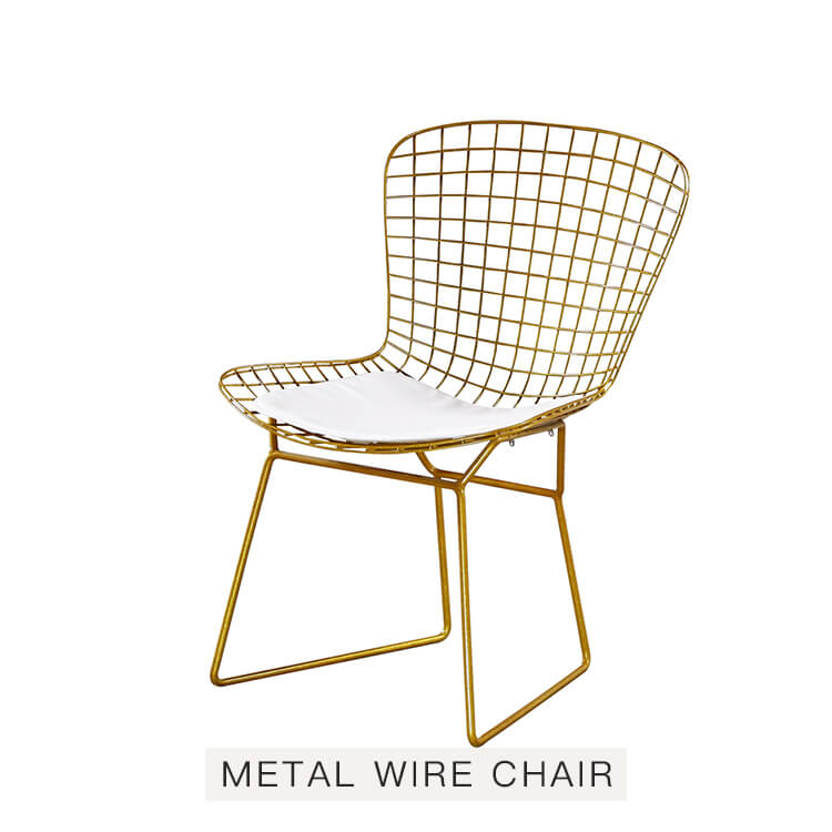 comfortable Wire Back Chair