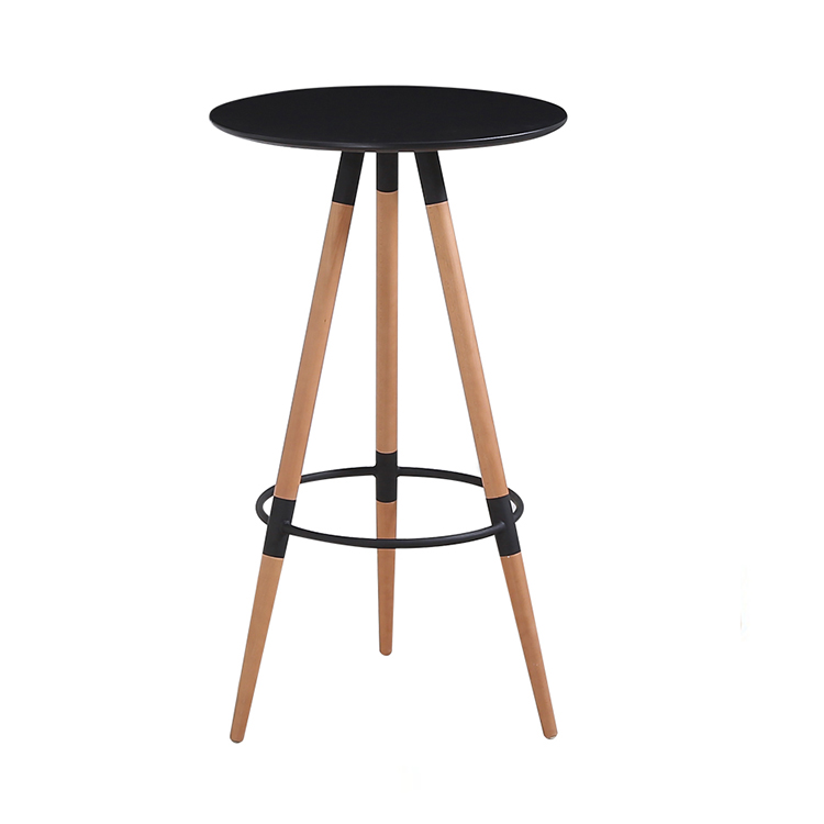 Kingnod Round Bar Table Kitchen, High Top Round Pub Tables