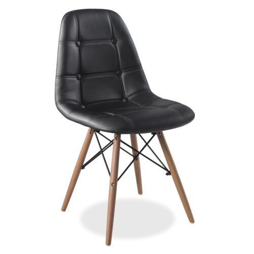 KINGNOD PU Leather Eames Chair for Restaurant C-400