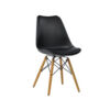 KINGNOD Eames Tulip PP Plastic Dining Chair Beech Wood Leg C-516 - Image 4