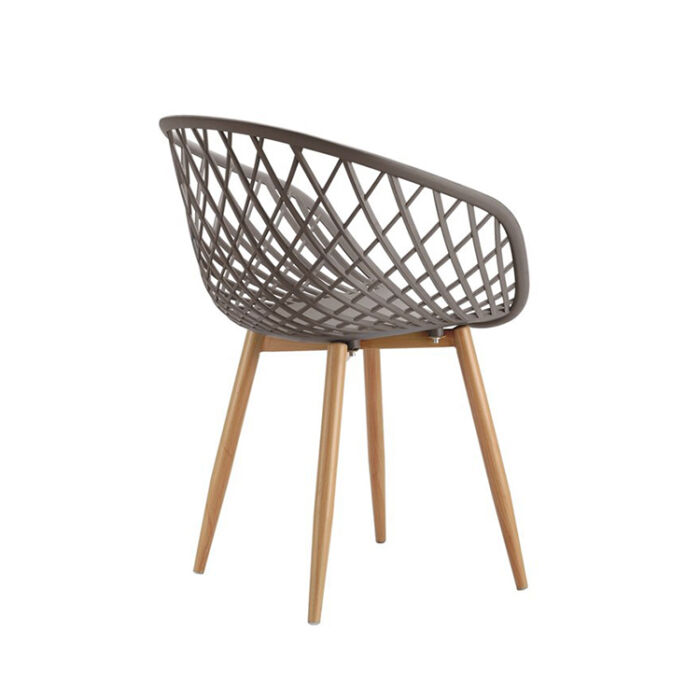 KINGNOD Hollow PP Seat Dining Chair  C-645 - Image 2