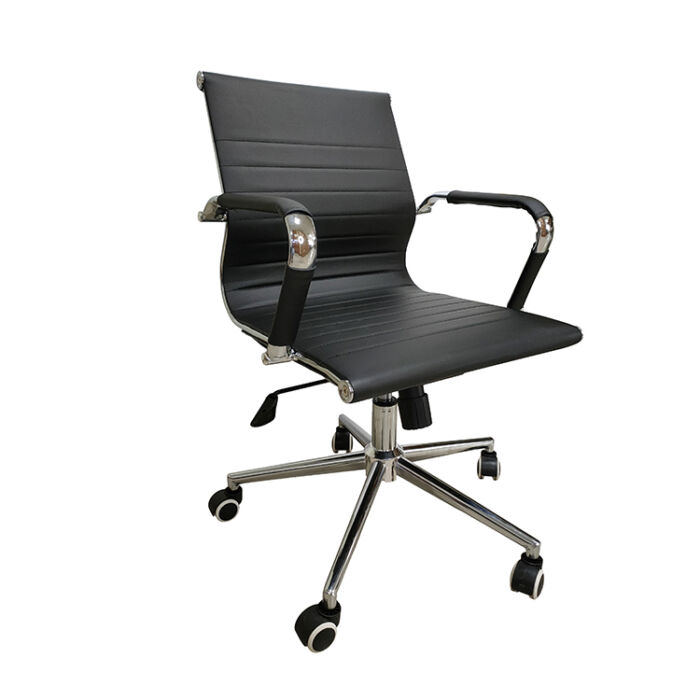 Kingnod home Modern Mid Back Office Chair Armless PU LeatherBoss Executive Management Manager Office Conference Room Chair  OC-606L