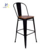 Modern Nordic Style Industrial Commerical Bar Furniture Metal Bar Chair BC-233 - Image 2