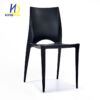  Wholesale Modern Design PP Plastic Stackable Restaurant Dining Chair - Image 5