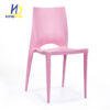  Wholesale Modern Design PP Plastic Stackable Restaurant Dining Chair - Image 2