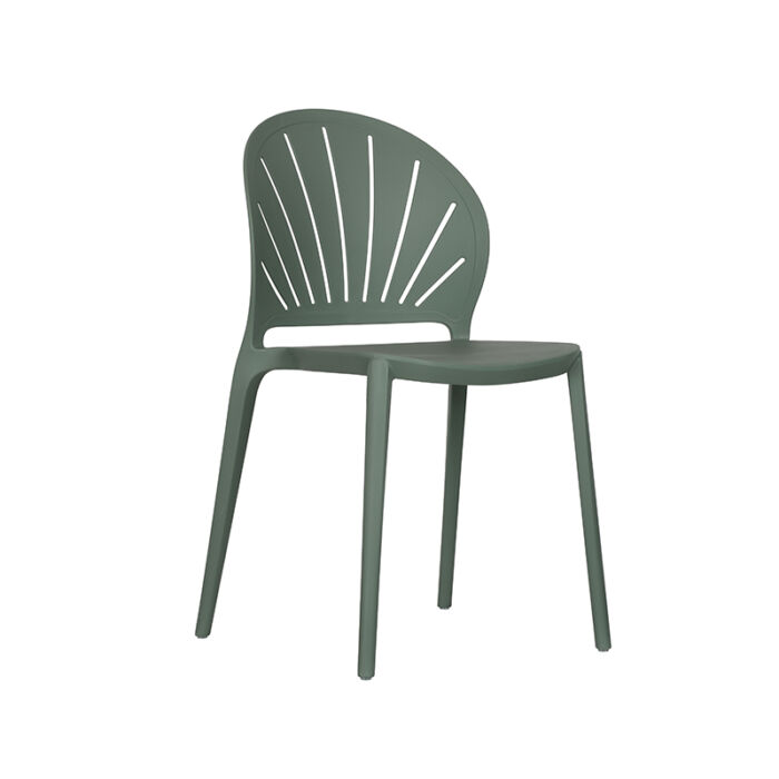 Dining Chairs Kitchen Counter Chairs Lounge Leisure Living Room Corner Stools, Selected PP Materials Sturdy and Durable C-789