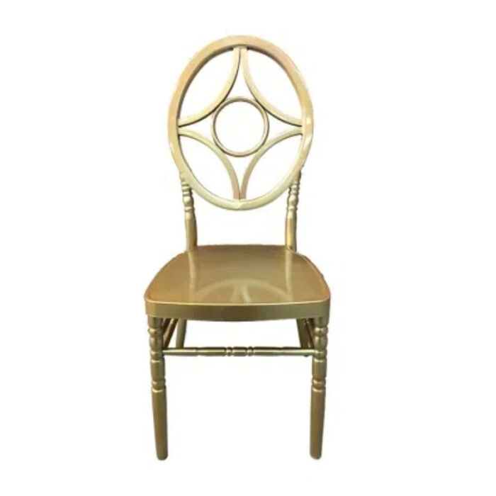 Commercial Seating Products Gold Stacking Wedding Party Banquet Chair C-481 - Image 2
