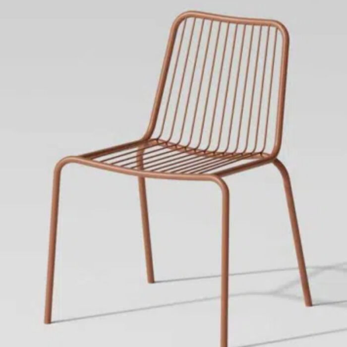 Metal Outdoor Dining Chairs for Garden C-885