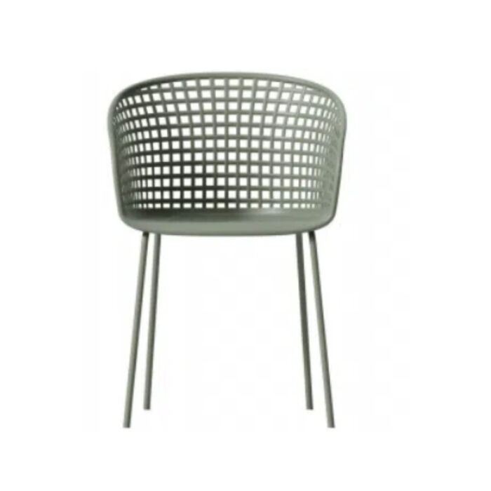 Multi-Color Iron Cafe Chair for Outdoor Patio Garden C-901