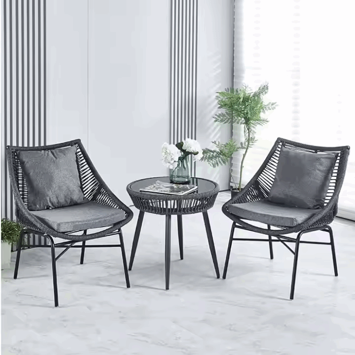 Furniture Garden Rope Chairs Restaurant Dining Chair TCS-021