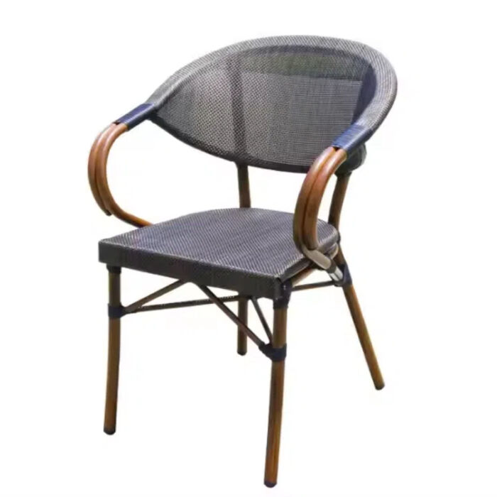 Eco-friendly Teslin Furniture Rattan Armchair for Outdoor TCS-024 - Image 3